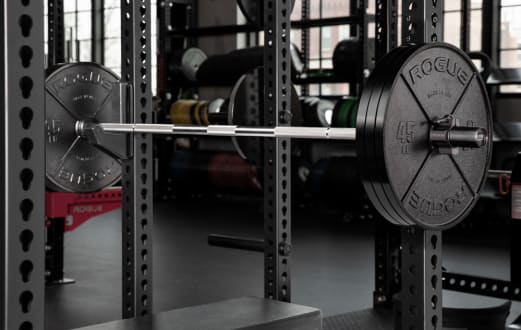 Rogue 29mm Stump Bar - Stainless / Black | Rogue Fitness